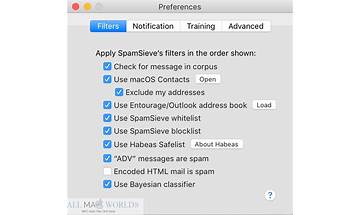 SpamSieve for Mac - Download it from Habererciyes for free